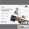 sanica plumbing services elementor template kit