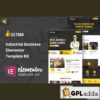 sectron industrial business elementor template kit