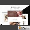 segara premium beauty salon elementor template kit