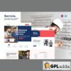 servicio electrician electrical services template kit