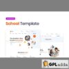shelly school template kit for elementor