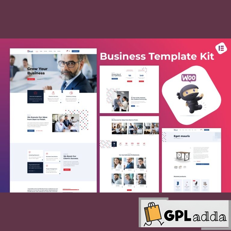 Skat - Corporate & Business Elementor Template Kit