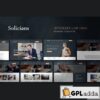 solicians attorney law firm elementor template kit