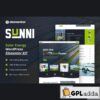 sunni solar energy elementor template kit