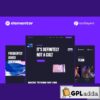 supernft nft portfolio elementor pro full site template kit