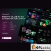 swagger night club dj elementor template kit