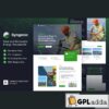 syngenic solar renewable energy elementor template kit