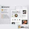 tasteio restaurant cafe elementor template kit