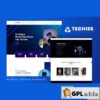 techies technology branding agency elementor pro template kit