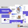 teracloud saas digital agency elementor template kit