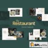 the restaurant elementor pro template kit