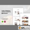 tiffa cake bakery elementor template kit