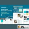 translantic translation service agency elementor template kit