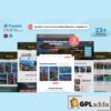 travele travel tour agency elementor template kit