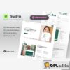 trustfin financial consulting elementor template kit
