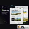 tugreen green energy technology company elementor template kit