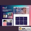 umi web design agency elementor template kit