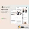 upzenith startup company business elementor template kit