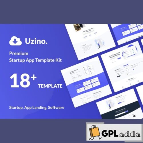 Uzino - Startup App Elementor Template Kit