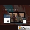 vagabonds travel blog elementor template kit