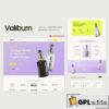 valiburn vape e cigarettes store elementor template kit