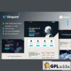 vanguard cyber security service elementor template kit