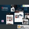 verines professional corporate business elementor template kit