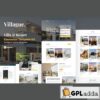 villague private villa resort elementor template kit