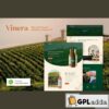 vinera wine vineyard elementor template kit