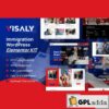 visaly immigration visa consulting elementor pro template kit