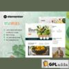 vitameals fruits vegetables store elementor template kit