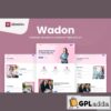 wadon feminine business consultant elementor template kit