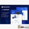 webhozta hosting service elementor template kit