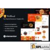 wellfood fast food restaurant elementor pro template kit