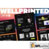wellprinted print service elementor template kit