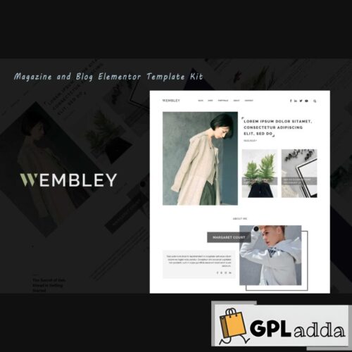 Wembley - Blog & Magazine Elementor Template Kit