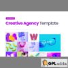 whoop creative agency elementor template kit