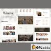winela wine and vineyard elementor template kit