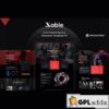 xable dark digital agency elementor pro template kit