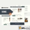 xemoe digital creative agency elementor template kit