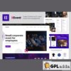 xevent small conference event elementor template kit