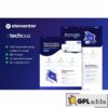 xtechious saas digital tech company elementor template kit