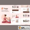 yoggs yoga meditation elementor template kit