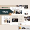 yudisial law firm elementor template kit