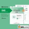 zaas apps software startup elementor template kit