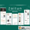 zaitun wedding organizer elementor template kit