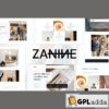 zanine architecture agency elementor template kit