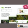 zengarden garden landscape elementor template kit