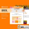 zepeto creative digital marketing elementor template kit