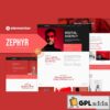 zephyr creative digital agency elementor template kit
